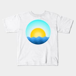 Summertime ocean Kids T-Shirt